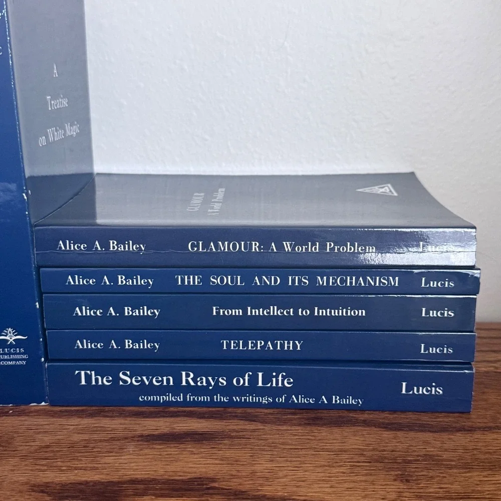 Alice A Bailey 11 Book Lot Lucis Esoteric Occult Theosophy Seven Rays Magic